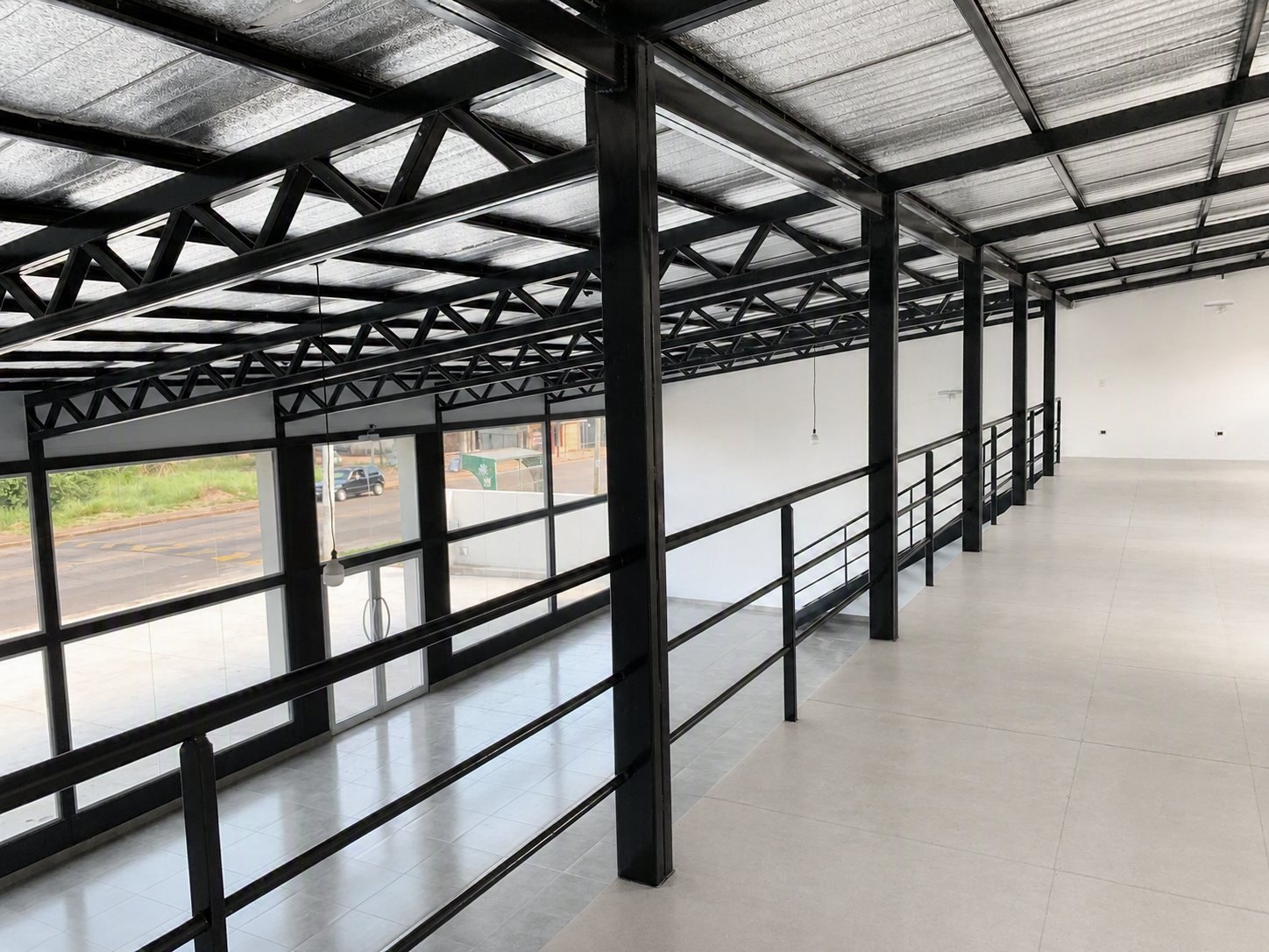 Entrepiso y estructura metálica